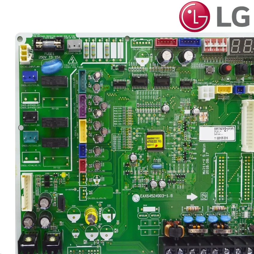 PLACA PRINCIPAL AR CONDICIONADO LG ARUN050GSS0 CRUN050GSS0 EBR77627621 EAX64524903 - ORIGINAL