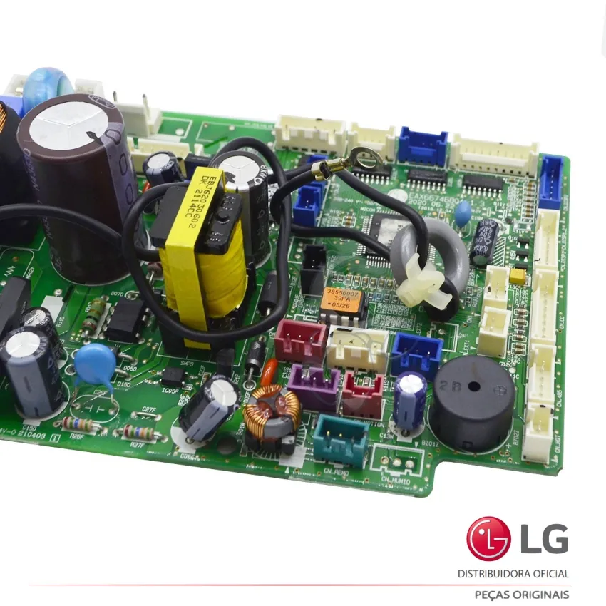 PLACA PRINCIPAL POTÊNCIA DA EVAPORADORA AR CONDICIONADO LG ARNU07GSJN4 ARNU07GSJR4 CRNU07GSJN4 EBR82077506 EAX66746801