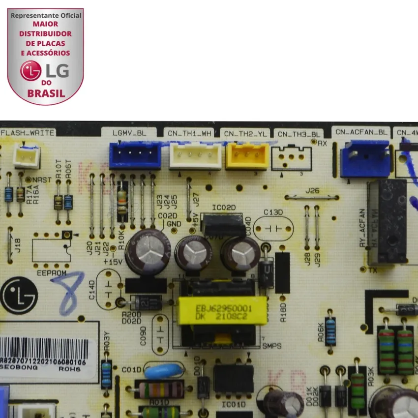 PLACA PRINCIPAL CONDENSADORA LG S4UQ12JA3AD S4UQ12JA3A5 EBR82870712 EAX66705401 - ORIGINAL