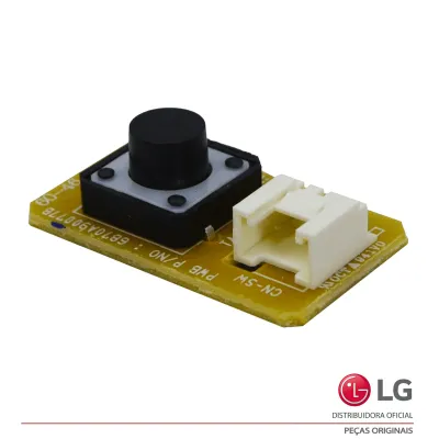 BOTÃO LIGA / DESLIGA EVAPORADORA AR CONDICIONADO LG EBR71522401 EBR81706401 6870A90077B