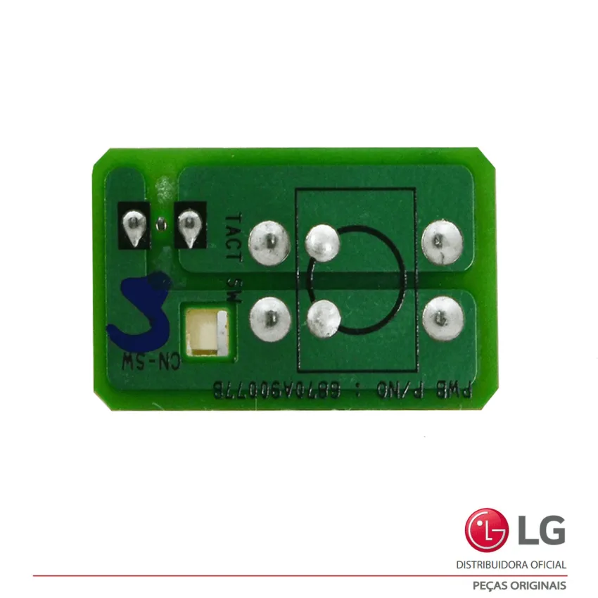 BOTÃO LIGA / DESLIGA EVAPORADORA AR CONDICIONADO LG EBR71522401 EBR81706401 6870A90077B
