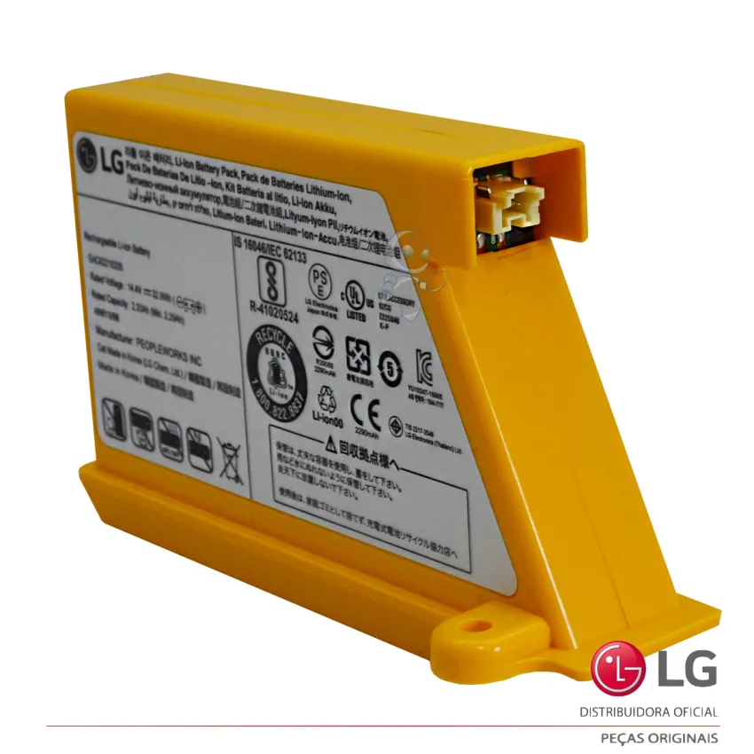 BATERIA RECARREGAVEL LG ASPIRADOR 14.4V-32.9Wh 2.33Ah EAC62218205