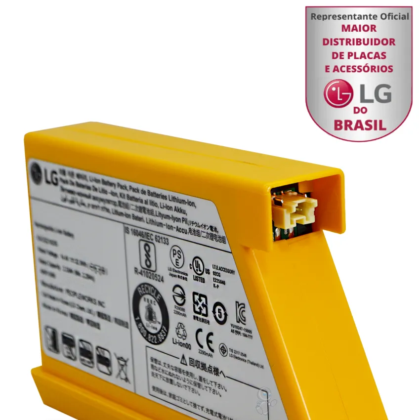 BATERIA RECARREGAVEL LG ASPIRADOR 14.4V-32.9Wh 2.33Ah EAC62218205