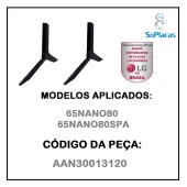 BASE PEDESTAL LG 65NANO80 65NANO80SPA AAN30013120 | ORIGINAL