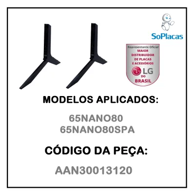 BASE PEDESTAL LG 65NANO80 65NANO80SPA AAN30013120 | ORIGINAL