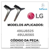 BASE PEDESTAL LG 49UJ6525 49UJ6565 AAN75832028 AAN75832027 | ORIGINAL