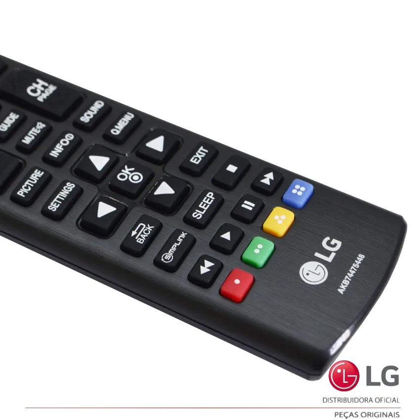 CONTROLE REMOTO LG 32LV300C 32LB5600 42LX330C 42LB5600 43LV300C 49LV300C AKB74475448 | ORIGINAL