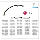 CABO FLAT DA PLACA RECEPTORA AR CONDICIONADO LG AMNW09GEBA0 AMNW12GEBA0 AMNW18GECA0 EAD60714603