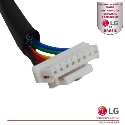 CABO DE CONEXÃO DA PLACA DISPLAY AR CONDICIONADO LG USNQ122HSG3 US-Q122HSG3 USUQ122HSG3 EAD60714621 