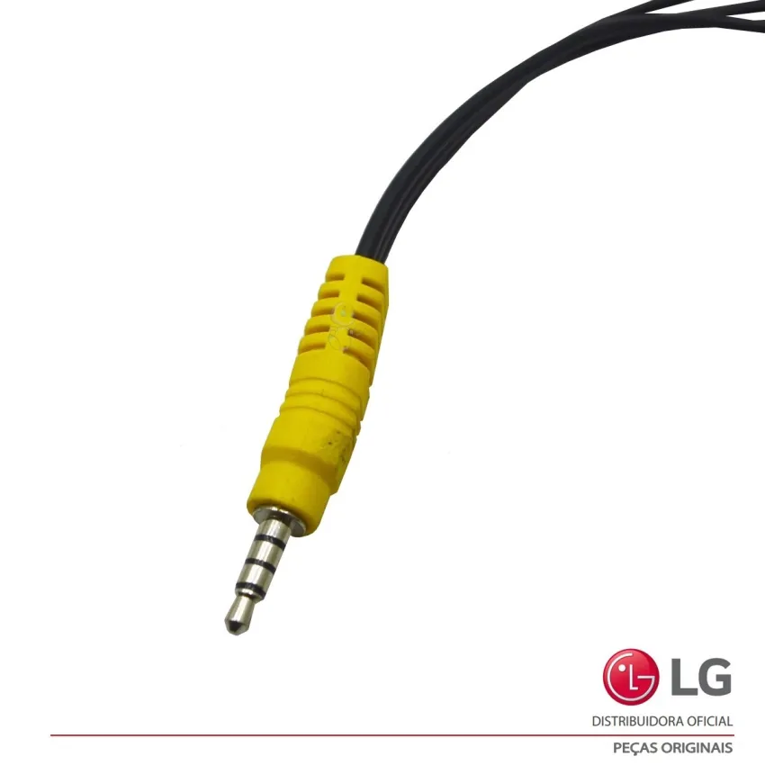 CABO ADAPTADOR LG EAD61273134 P3 X 3 RCA FEMEA - ORIGINAL