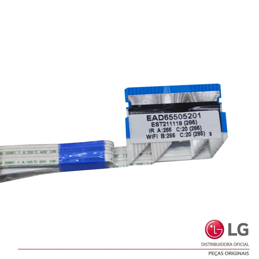 CABO FLAT LG 32LK610B 32LK611C 32LK615B 43LJ5500 43LJ551C 43LJ5550 EAD65505201 EAD63986902 - NOVO