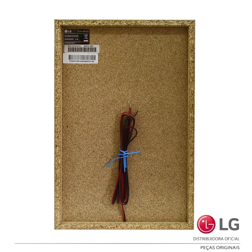 CAIXA ACÚSTICA LG CM4350 TCG36188704 4 OHMS 110W RMS - ORIGINAL