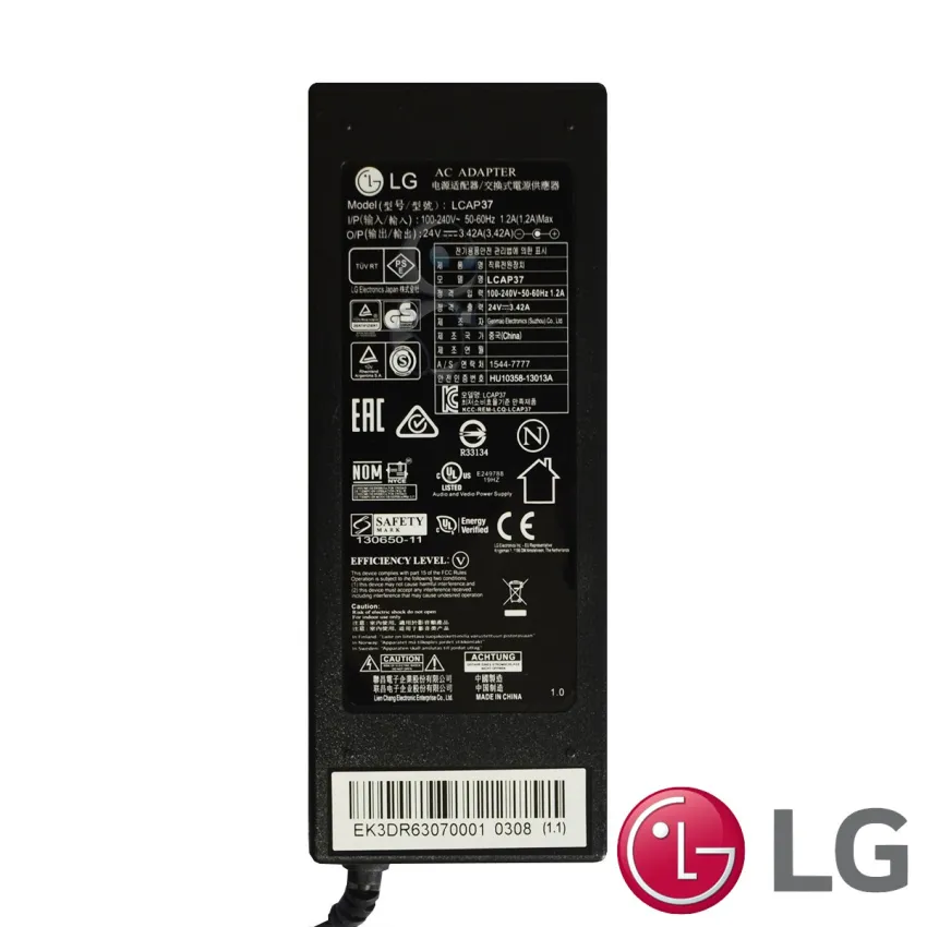 FONTE EXTERNA LG 42LN5460 OSF210 LCAP37 EAY63070001 | 100-240V ~ 50-60Hz 1.2A  24V -3.42A | ORIGINAL