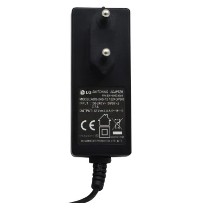 FONTE EXTERNA MONITOR LG 12V - 2.0A E1940S E1950T ADS-24S-12 EAY60678302
