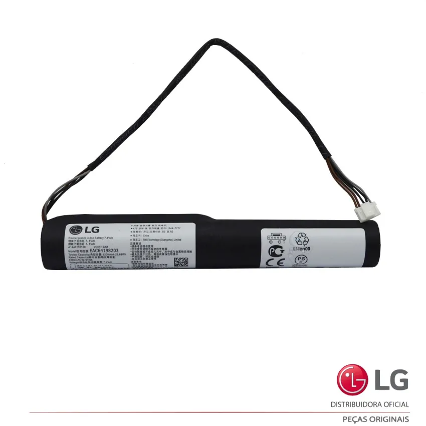 BATERIA PROJETOR LG PH510P PH510P-SP 7.4V 3.2AH A1240110100 EAC64198203 | ORIGINAL
