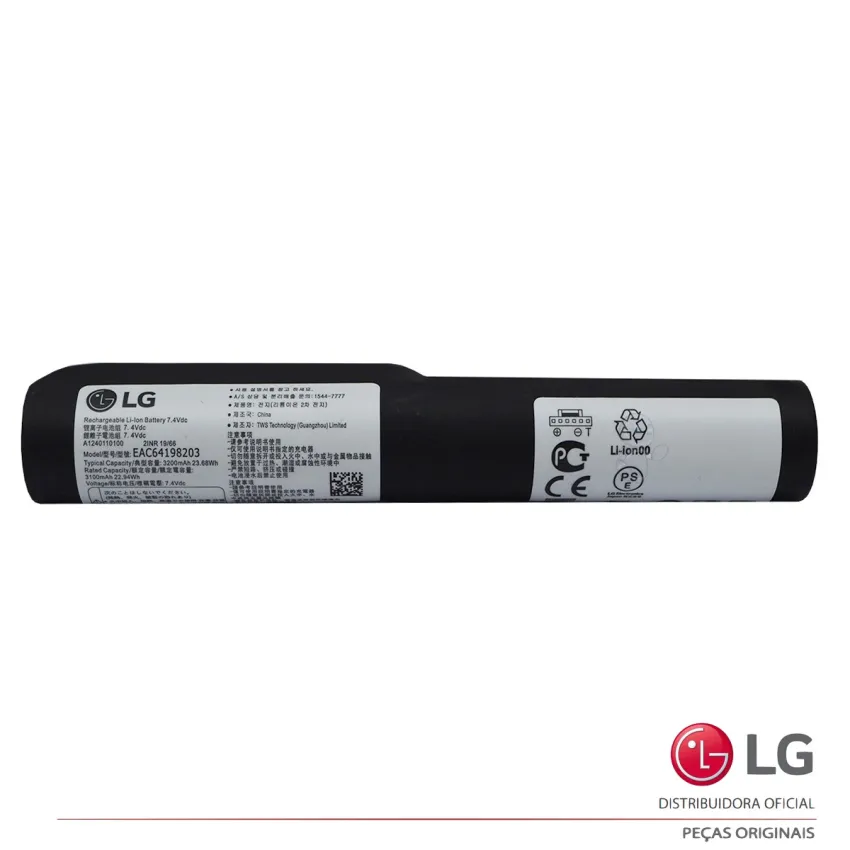 BATERIA PROJETOR LG PH510P PH510P-SP 7.4V 3.2AH A1240110100 EAC64198203 | ORIGINAL