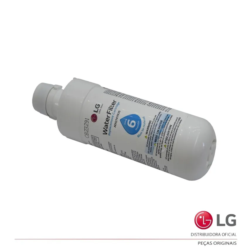 FILTRO DE ÁGUA LG WATER FILTER REFRIGERADOR LT1000P MDJ64844601 AGF80300705 ADQ747935 AGF80300704