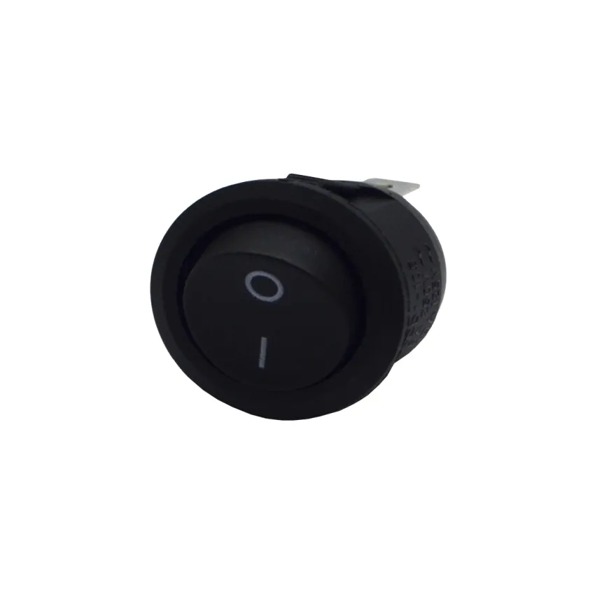 CHAVE GANGORRA ON/OFF  KCD1-106-101 6A 250C ~ 10A 125V 2 TERMINAIS  - PRETO