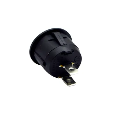 CHAVE GANGORRA ON/OFF  KCD1-106-101 6A 250C ~ 10A 125V 2 TERMINAIS  - PRETO