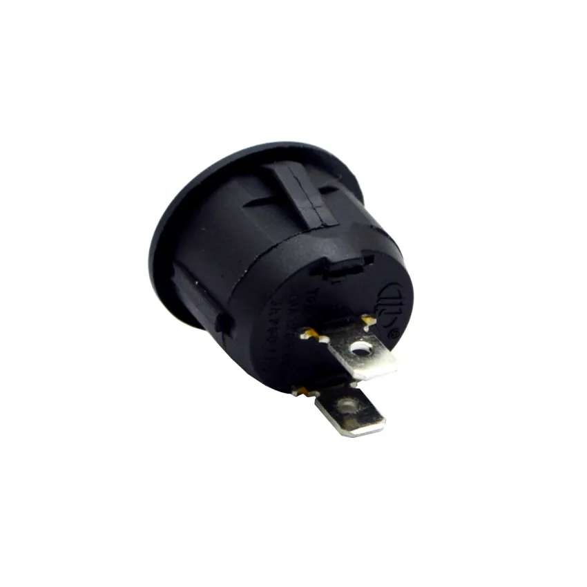 CHAVE GANGORRA ON/OFF  KCD1-106-101 6A 250C ~ 10A 125V 2 TERMINAIS  - PRETO