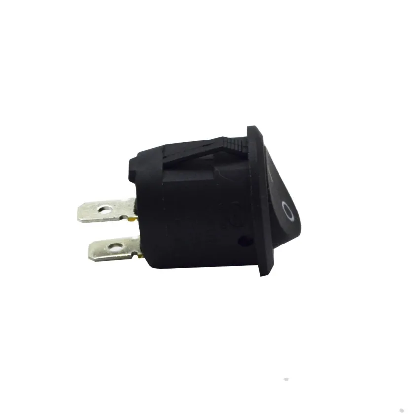 CHAVE GANGORRA ON/OFF  KCD1-106-101 6A 250C ~ 10A 125V 2 TERMINAIS  - PRETO
