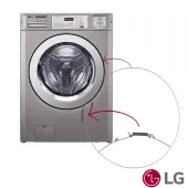 ABRAÇADEIRA LAVADORA LG CWT29MDCRS CWT29MSCRS WD1316AD7 WD1316ADA7 WD17BV2S6B WD17SV2S6B 4861ER2001J 