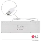 TECLADO LG COM FIO USB ALL IN ONE 22V240 22V270 24V360 24V570 AEW73649803 AEW73649853