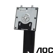 BASE PEDESTAL MONITOR GAMER AOC 24G2 24G2/BK Q37G1077901001CSCX | COR: PRETA E PRATA | ORIGINAL