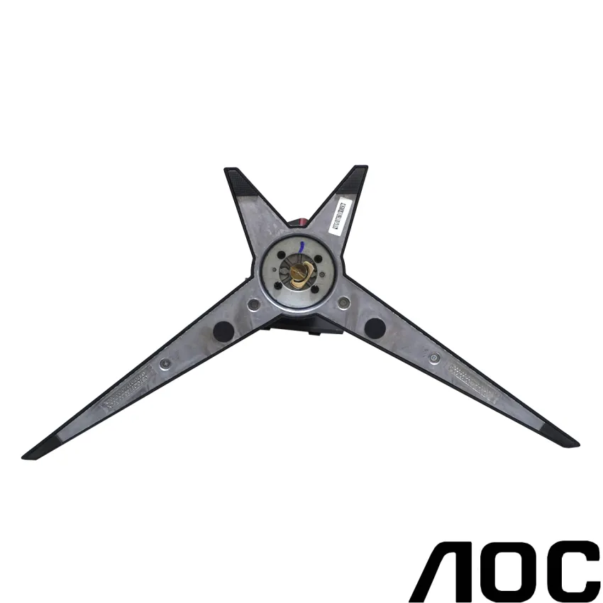 BASE PEDESTAL MONITOR GAMER AOC 24G2 24G2/BK Q37G1077901001CSCX | COR: PRETA E PRATA | ORIGINAL