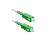 CORDÃO FIBRA ÓPTICA AC/APC SC-APC 3.0MM | COMPRIMENTO 1,5M | NOVO