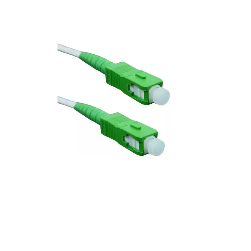 CORDÃO FIBRA ÓPTICA AC/APC SC-APC 3.0MM | COMPRIMENTO 1,5M | NOVO