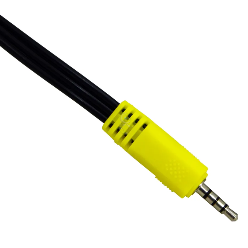 CABO ADAPTADOR P2 + 3 RCA FEMEA 24CM