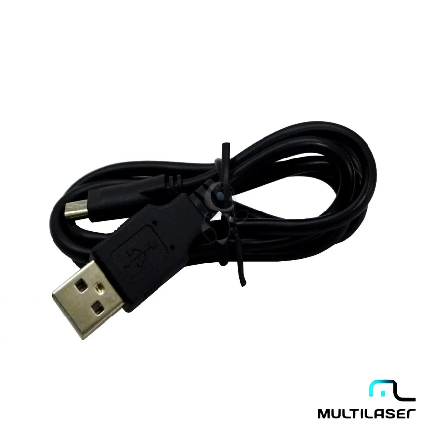 FONTE EXTERNA / CARREGADOR MULTILASER CCT269 100-240V 50/60Hz 0.3A 5V 1500mA | CONECTOR: MICRO USB