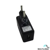 FONTE EXTERNA / CARREGADOR MULTILASER CTML515 CCT269 100-240V 50/60Hz 0.3A 5V 1500mA | CONECTOR: TIPO C