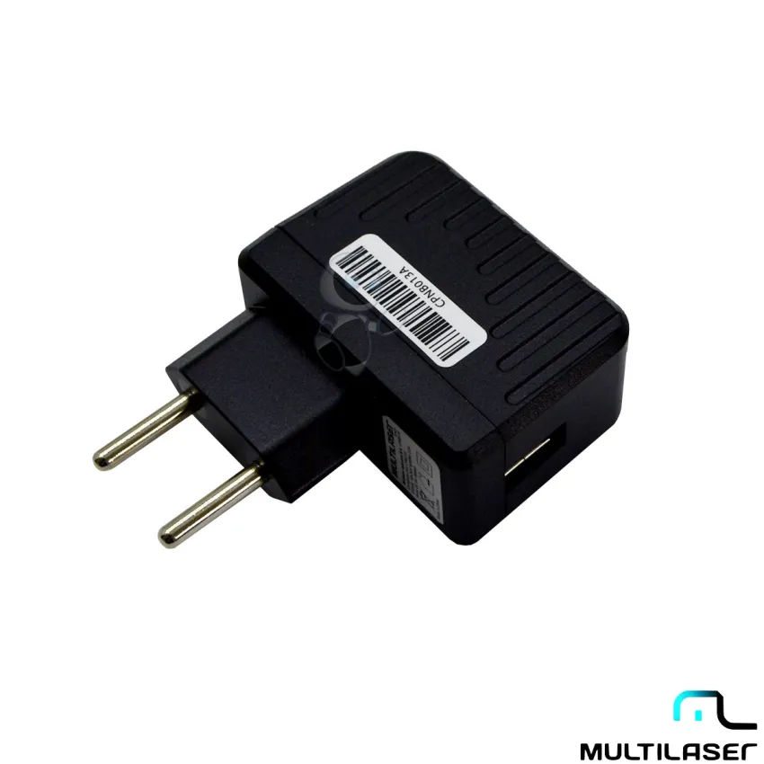 FONTE EXTERNA / CARREGADOR MULTILASER CTML515 CCT269 100-240V 50/60Hz 0.3A 5V 1500mA | CONECTOR: TIPO C