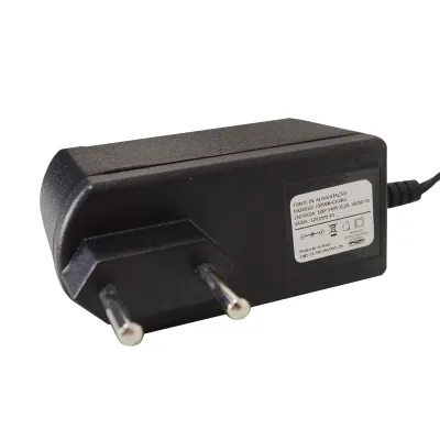 FONTE EXTERNA FSP006-CHZN1 VOLT: 12V AMP: 1A | 100-240V - 0,2A 50-60 HZ, 12V 1A PLUG P8 | NOVA