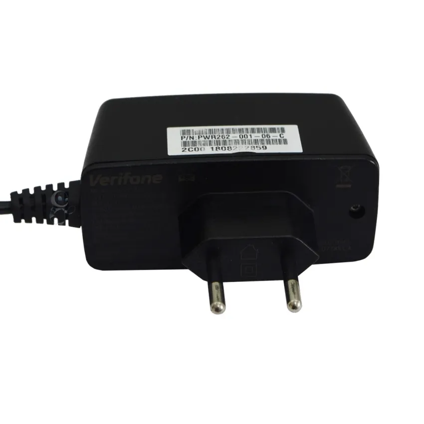 Carregador De Mesa Verifone Sc0718vc 100-240v ~ 50/60Hz 0.4a / 5v - 2.2A
