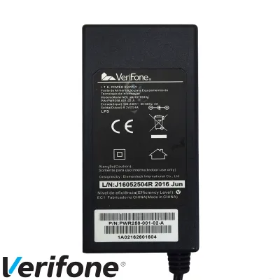 FONTE CARREGADOR VERIFONE AU1370933G VX520 9.3V 4A | NOVA