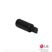 BUCHA / ACOPLAMENTO MOTOR DA ALETA (PRETA) LG AMNW07GSJA0 AMNW09GSJA0 AMNW12GSJA0 AMNW18GSKA0 MFF60198908