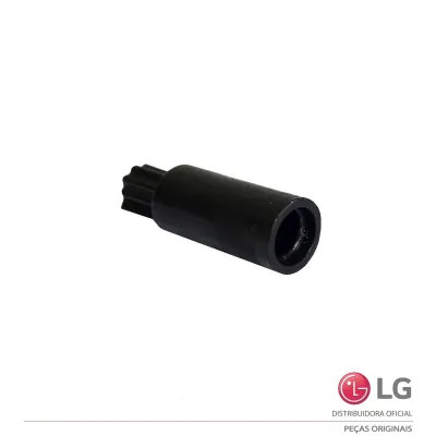 BUCHA / ACOPLAMENTO MOTOR DA ALETA (PRETA) LG AMNW07GSJA0 AMNW09GSJA0 AMNW12GSJA0 AMNW18GSKA0 MFF60198908