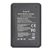 CARREGADOR DE BATERIA AL-NP40 5V-600mA 4.2V-400mA NOVO | ORIGINAL