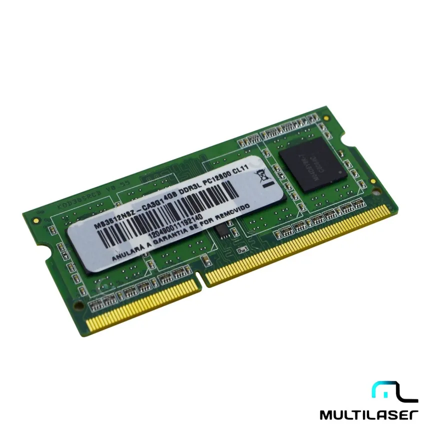 Memória Notebook Pc3l-12800 4gb Pc12800 Gl11 Ms3512nsz