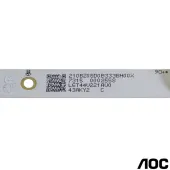 KIT BARRAMENTO AOC LE43S5970 LE43S5977 LB-PM3030-GJCD434X8AKX2-Y | 4 BARRAS