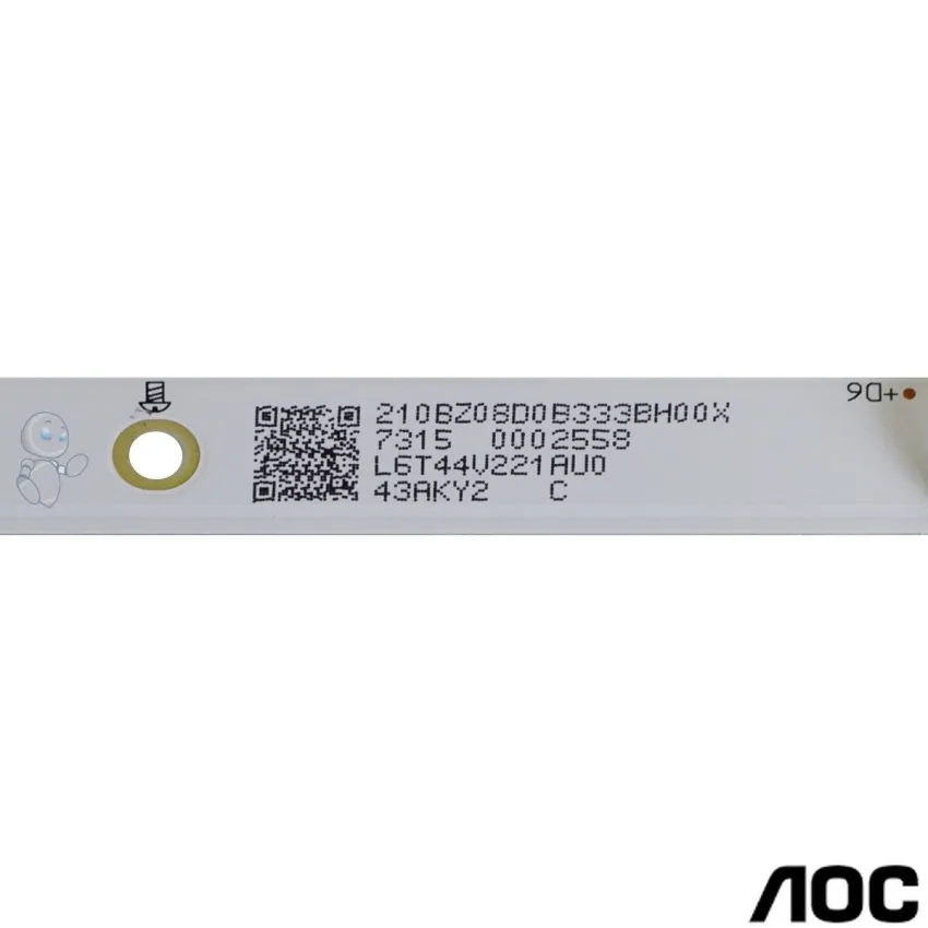 KIT BARRAMENTO AOC LE43S5970 LE43S5977 LB-PM3030-GJCD434X8AKX2-Y | 4 BARRAS