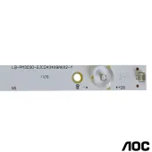 KIT BARRAMENTO AOC LE43S5970 LE43S5977 LB-PM3030-GJCD434X8AKX2-Y | 4 BARRAS