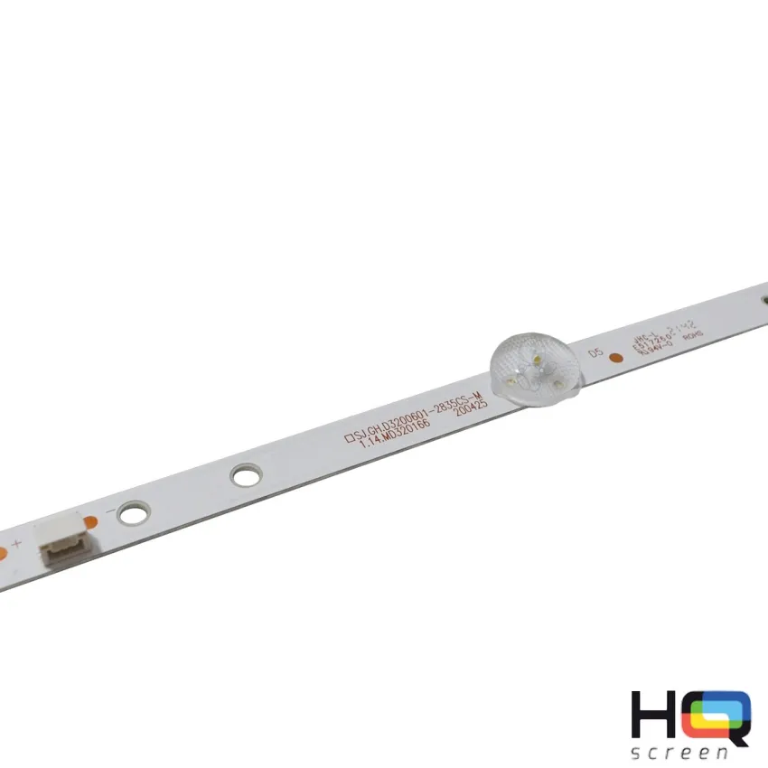 BARRA DE LED HQ HQS32NKH | CODIGO DA BARRA: SJ.GH.D3200601-2835CS-M | 6 LEDS | NOVA