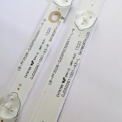 KIT BARRA DE LED AOC LE50D1452 NOVO - 12 BARRAS