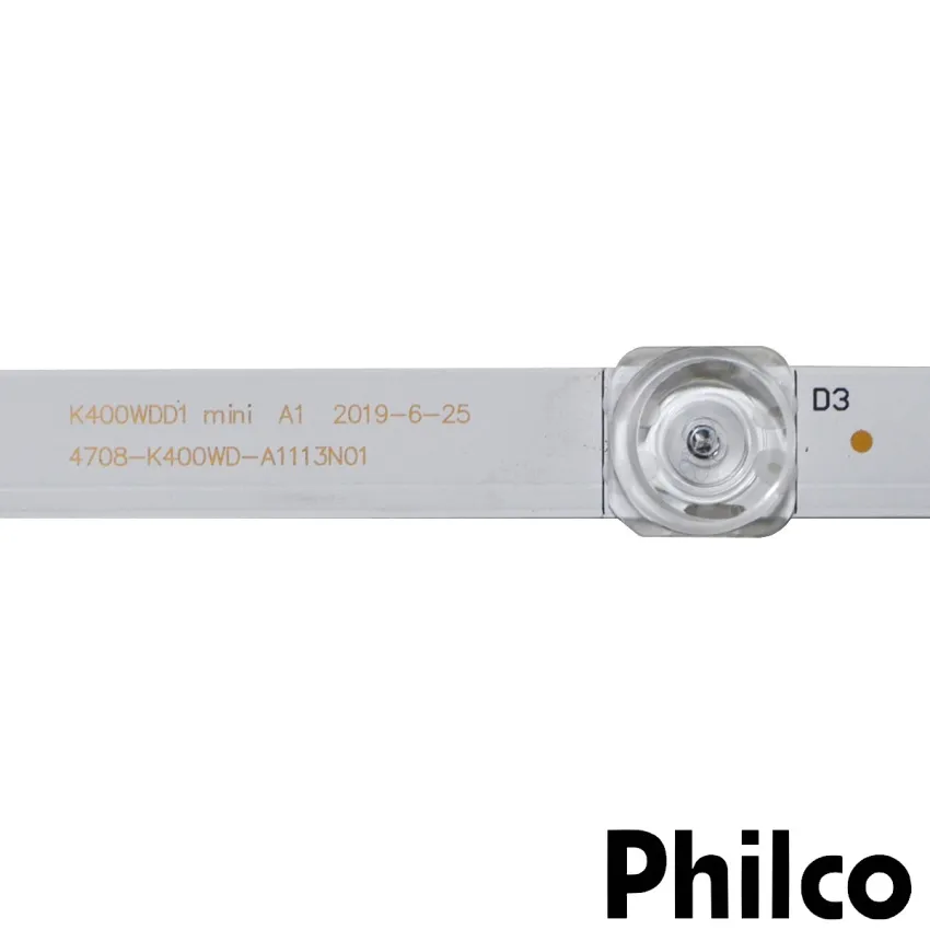 KIT BARRAMENTO DE LED MULTILASER TL030 K400WDD1 4708-K400WD-A1113N01 | 3 BARRAS C/ 8 LEDS - ORIGINAL