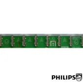 PLACA DAS LAMPADAS (PAR) PHILIPS 42PFL3604/78 6635L-0044A 6635L-0045A | SEMI NOVO