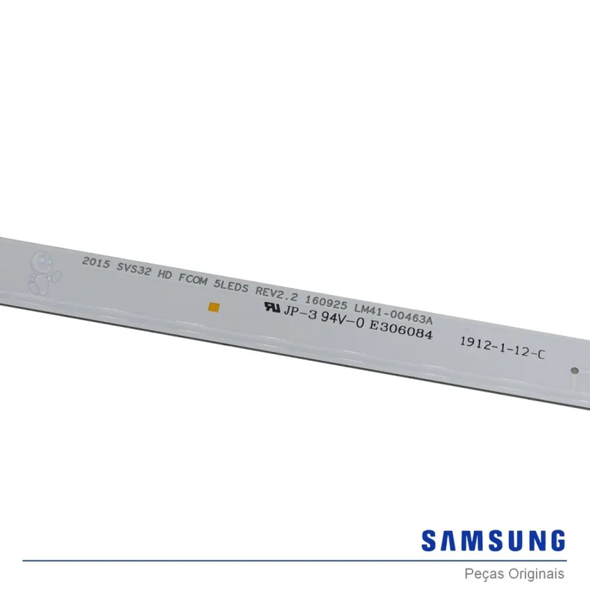 KIT BARRAMENTO SAMSUNG UN32J4000 UN32J4200 UN32J4300 UN32T4300 UN32J4290 LM41-00463A | ORIGINAL - 2 BARRAS C/ 5 LEDS